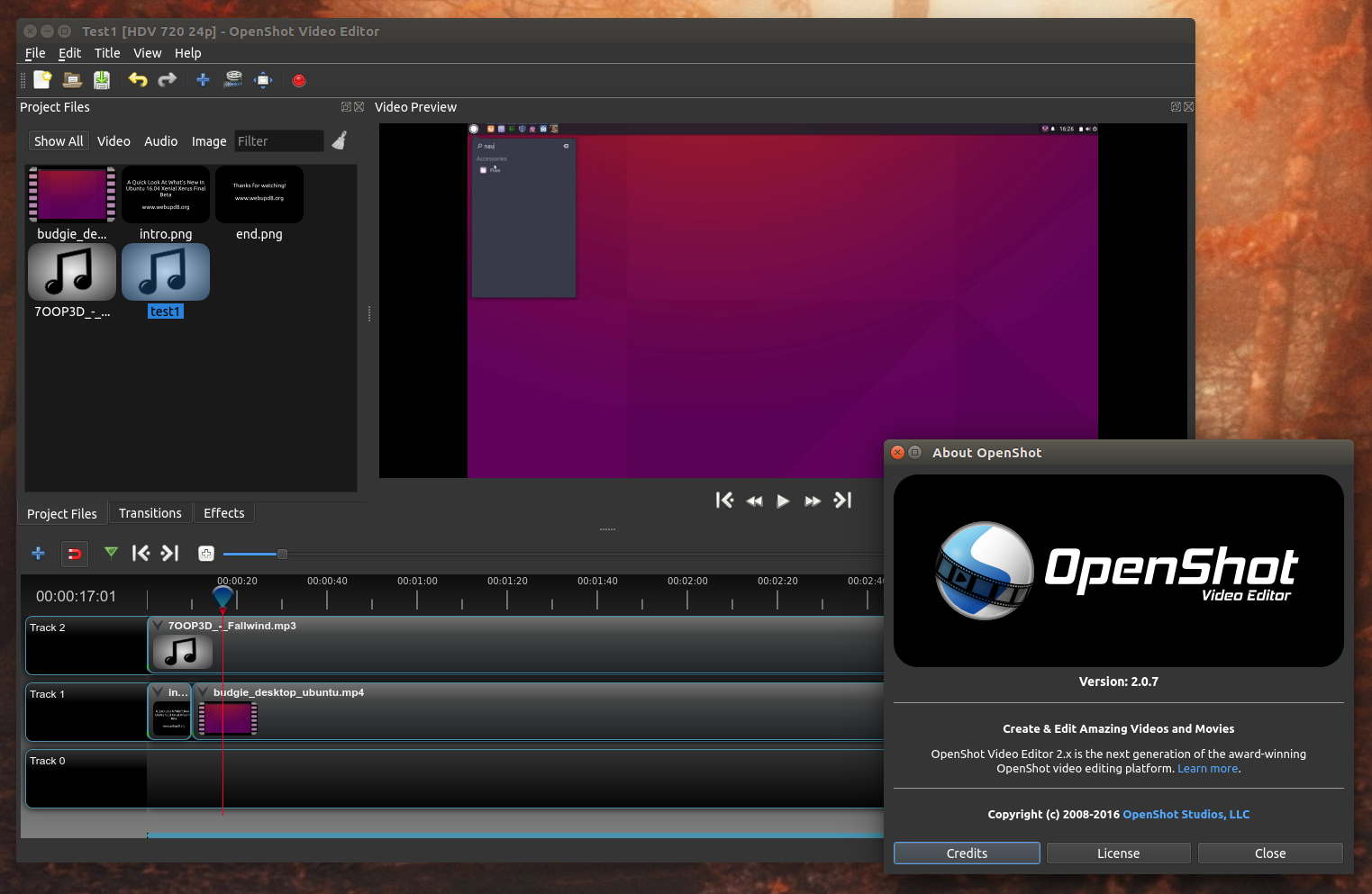 openshot toshiba video editor for mac
